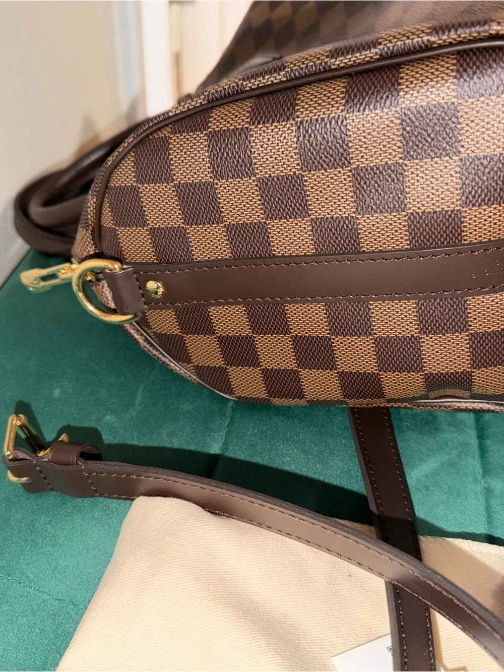 Louis Vuitton Damier Ebene Speedy Bandouliere 25